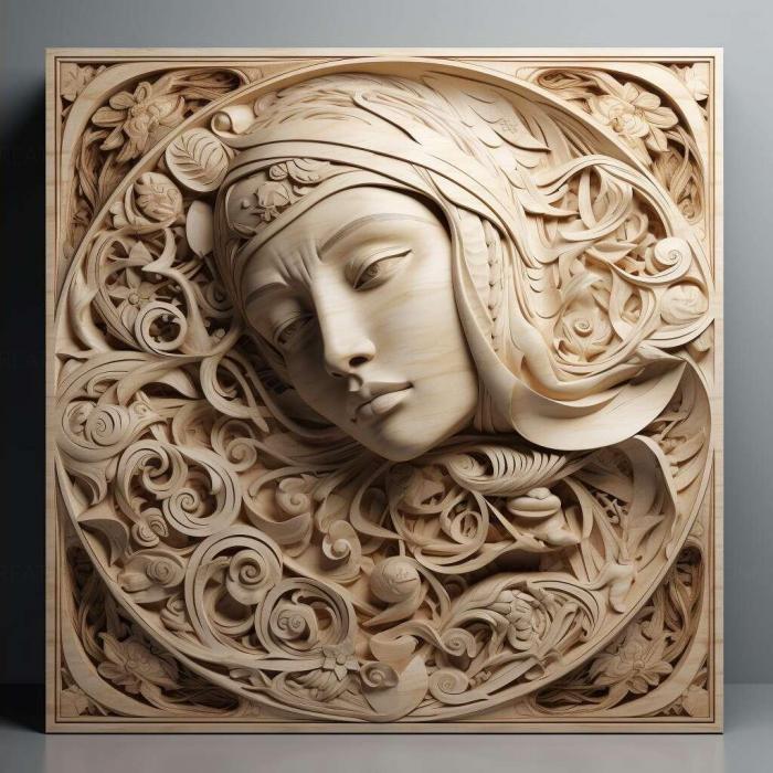 نموذج ثلاثي الأبعاد لآلة CNC 3D Art 